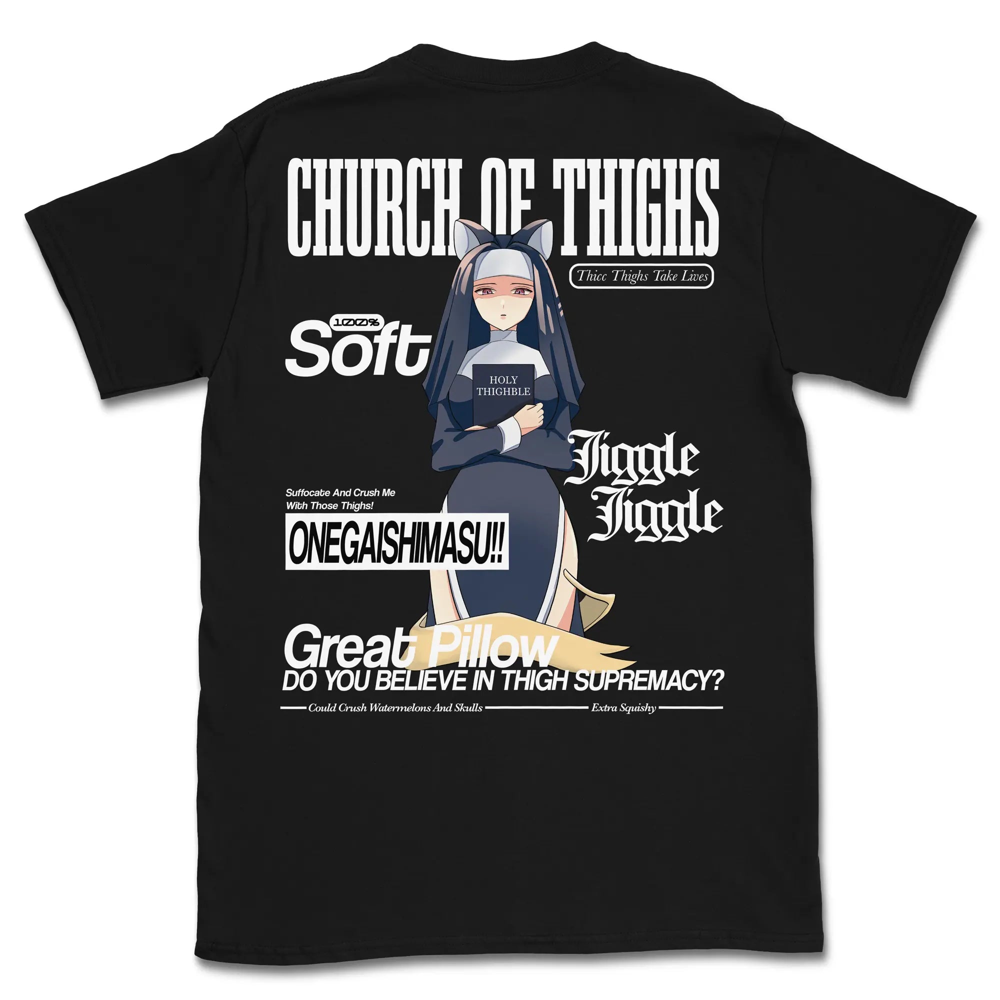 Church Of Thighs [Backprint] // T-Shirt