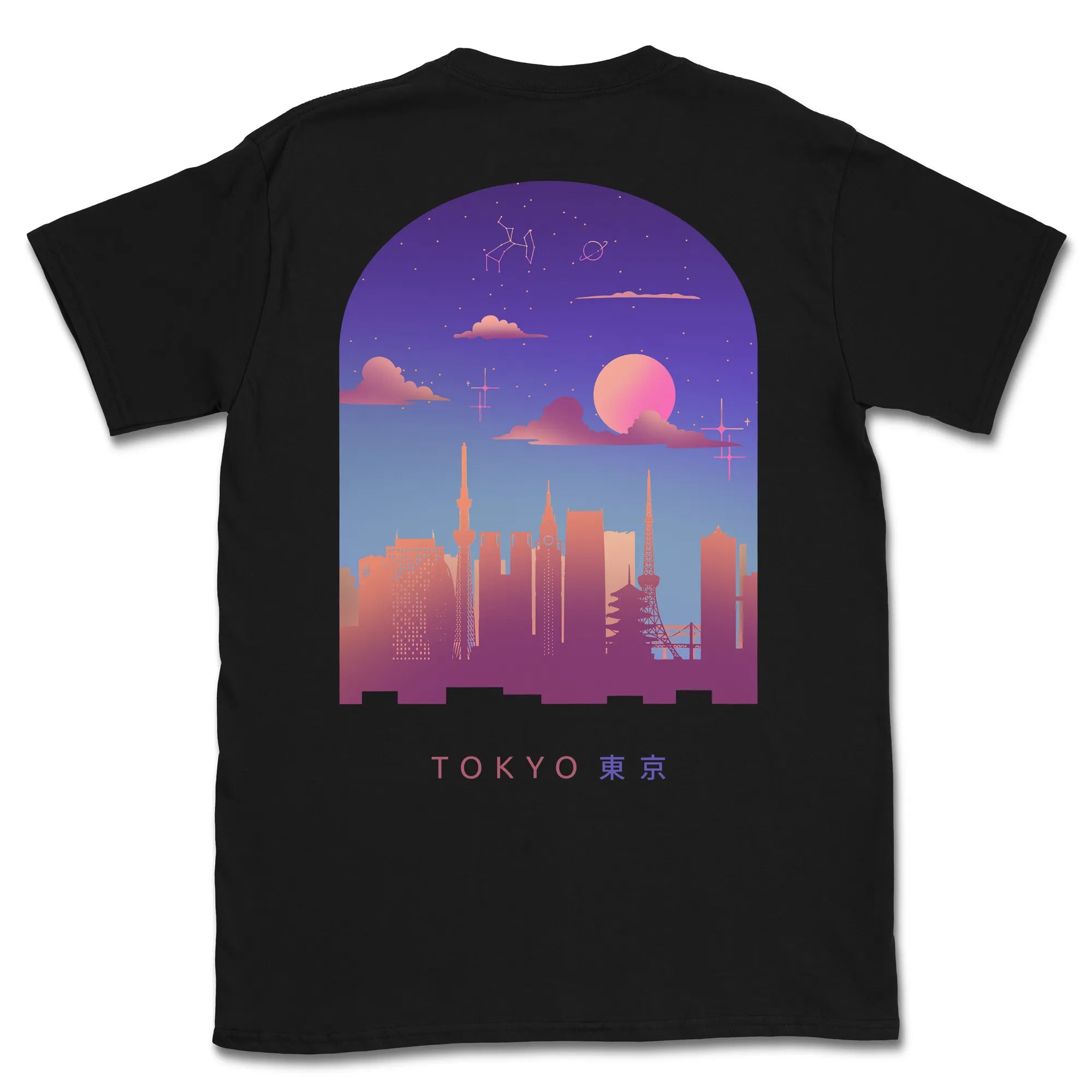 Tokyo Sky [Backprint] // T-Shirt