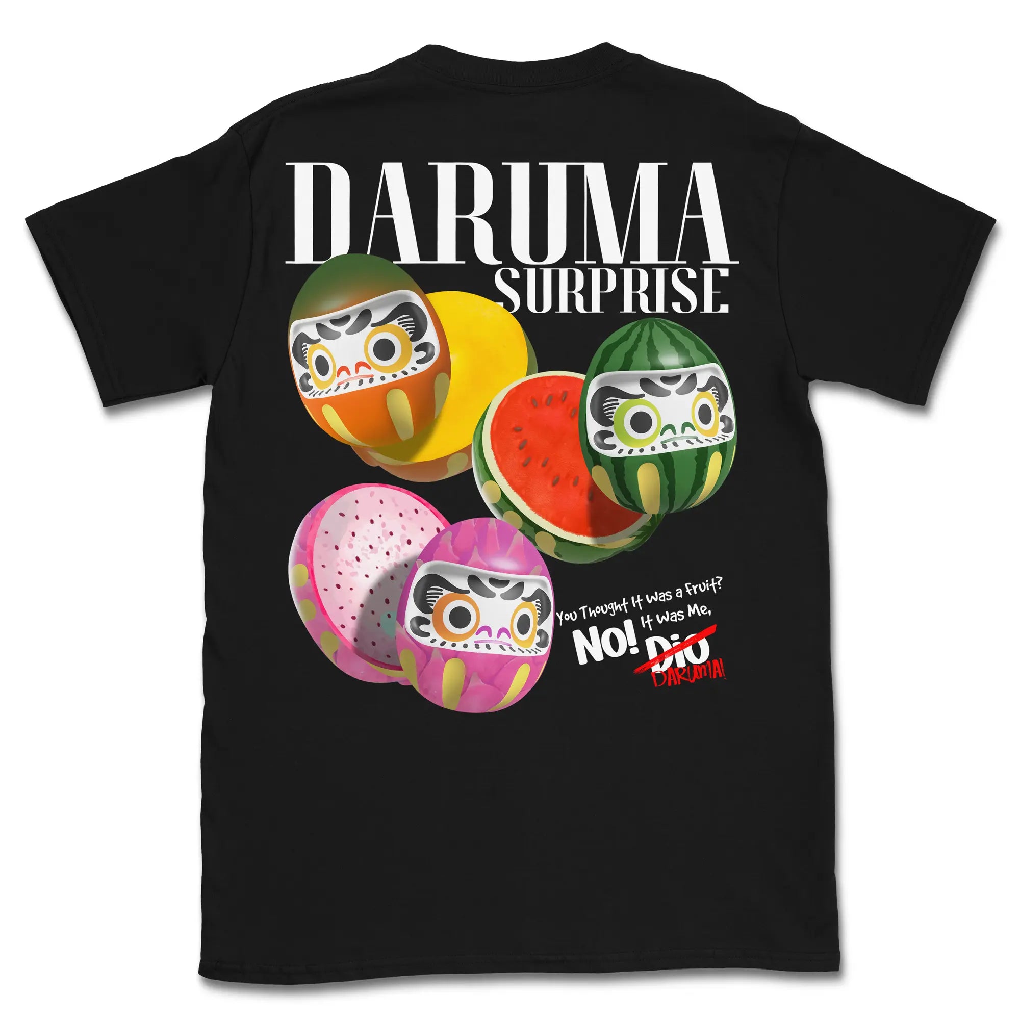 Daruma Surprise [Backprint] // T-Shirt