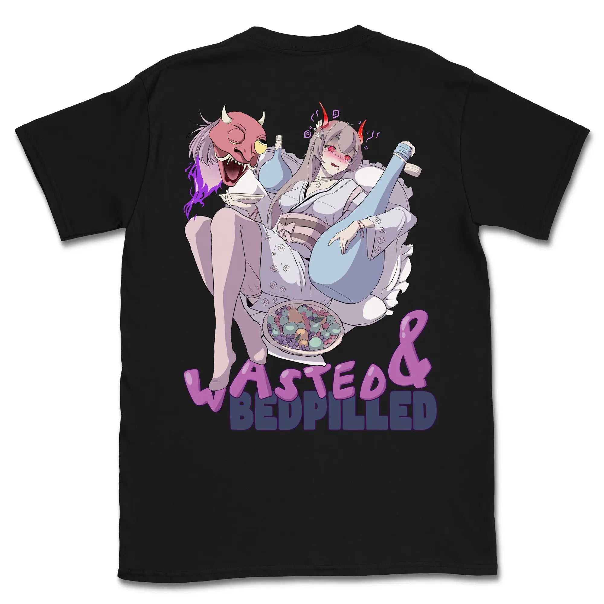 Wasted & Bedpilled Gen1 [Backprint] // T-Shirt