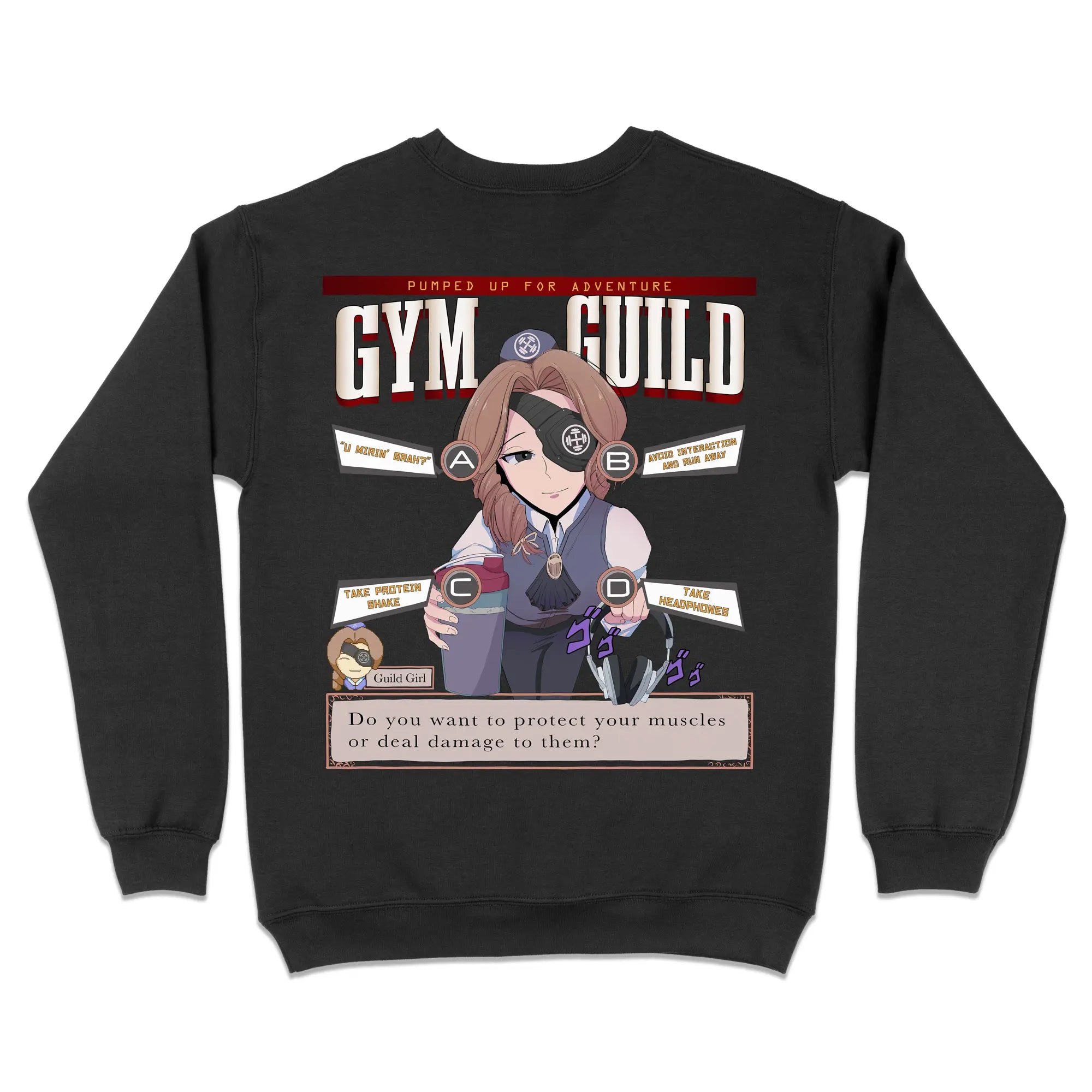 Gym Guild [Backprint] // Sweatshirt