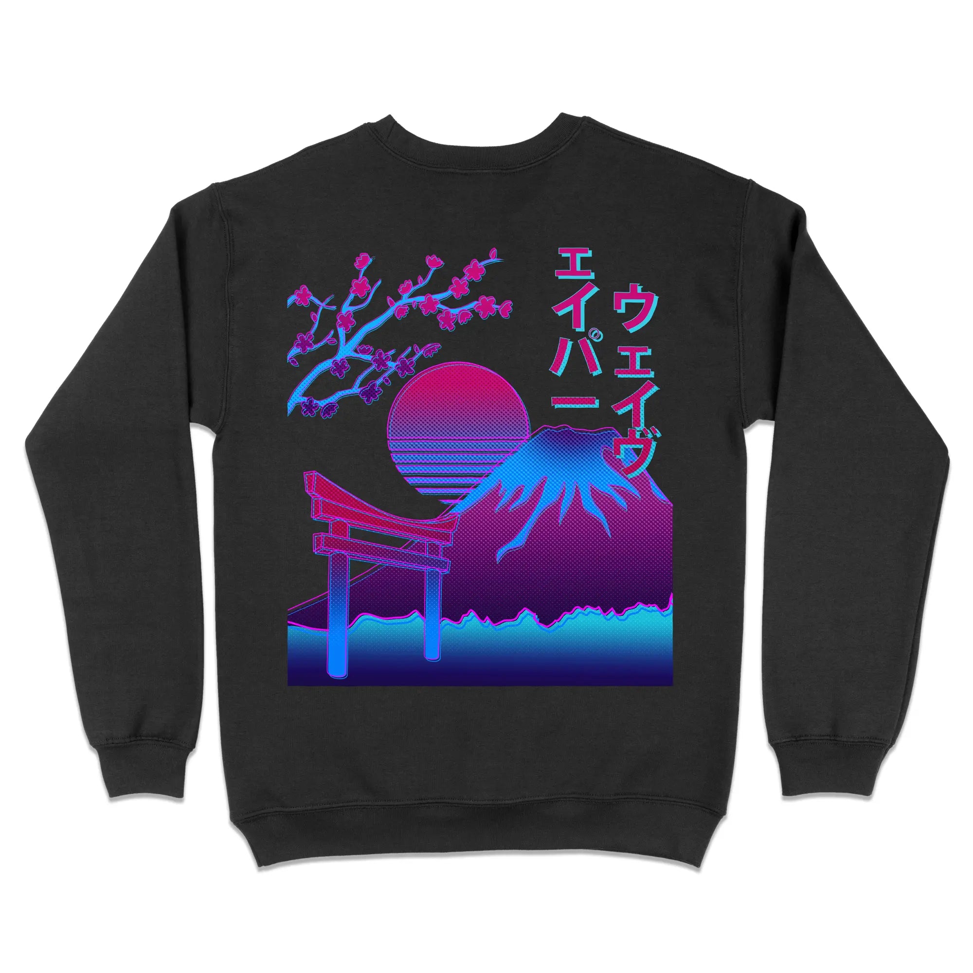 Mt. Vapor-Fuji Gen1 [Backprint] // Sweatshirt