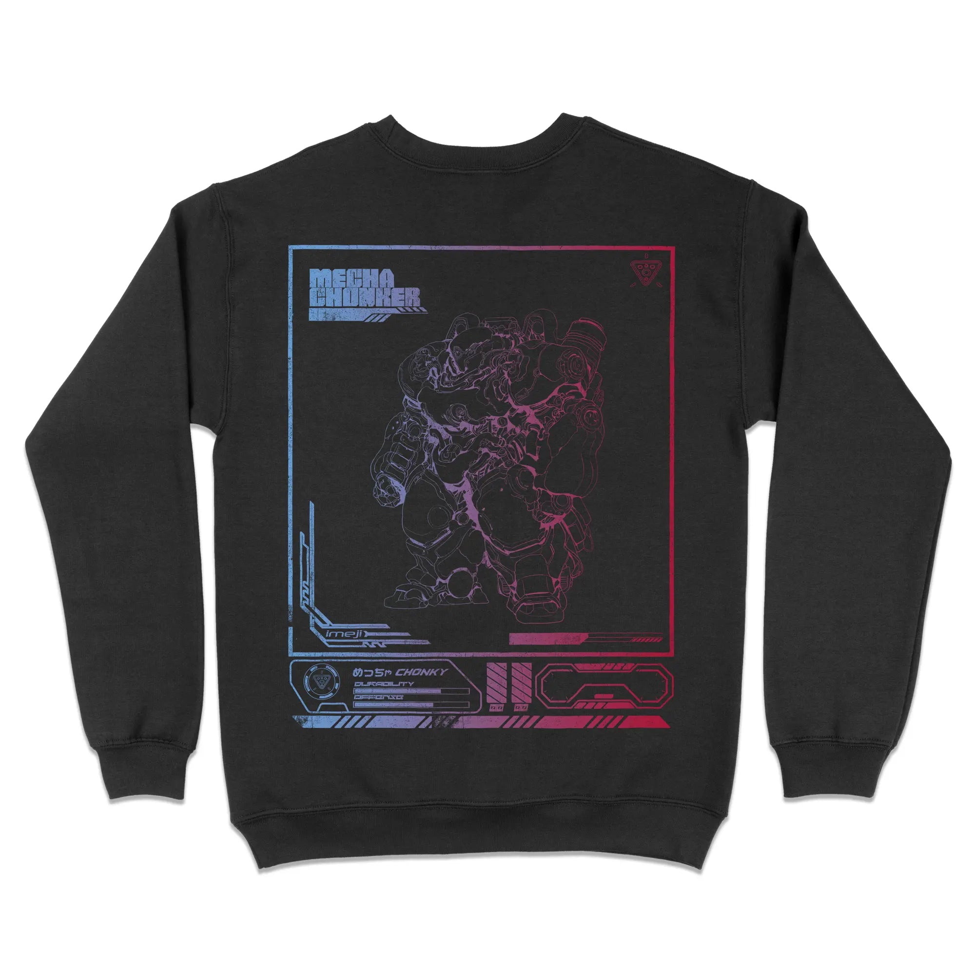 Mecha Chonker Chonker Color [Backprint] // Sweatshirt