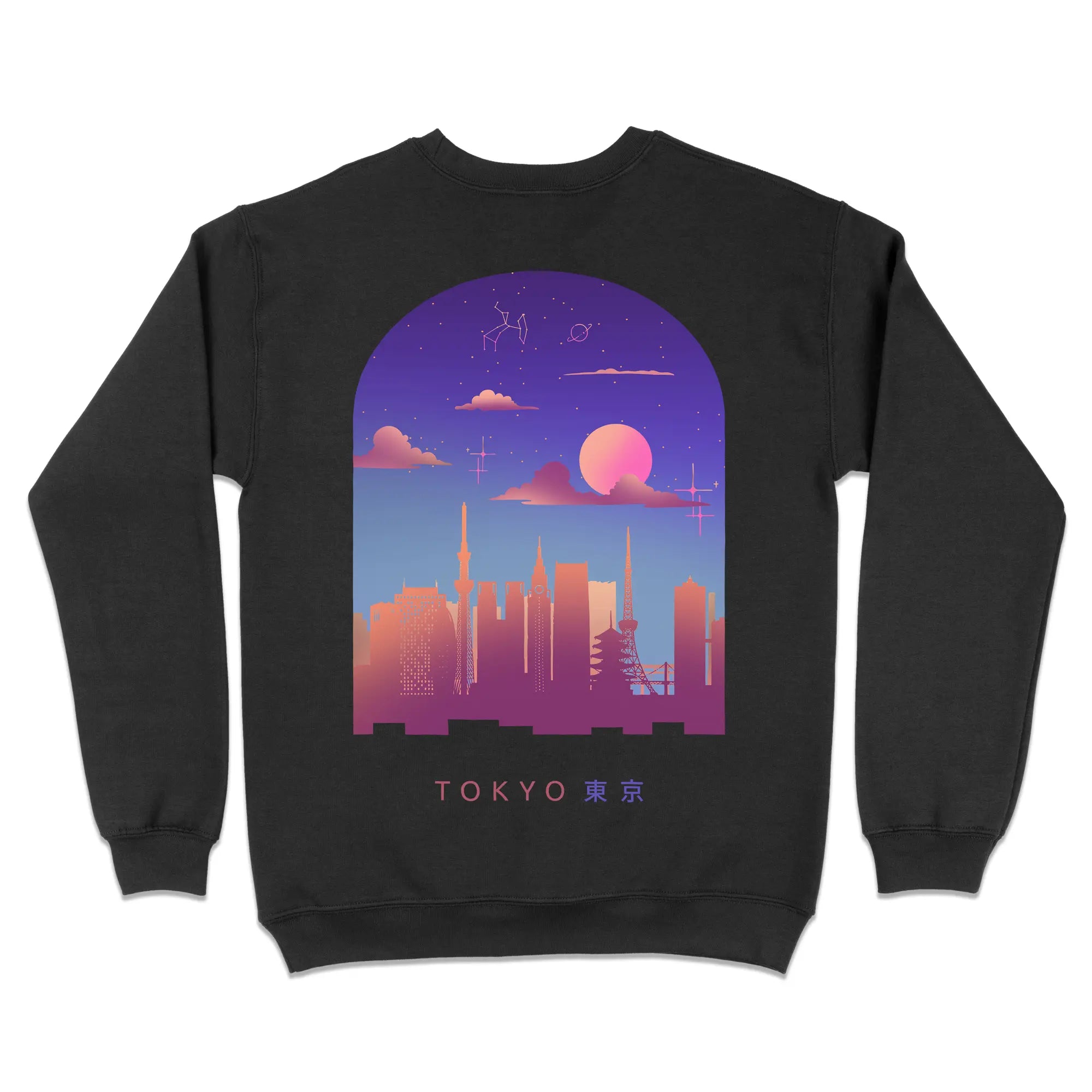 Tokyo Sky [Backprint] // Sweatshirt