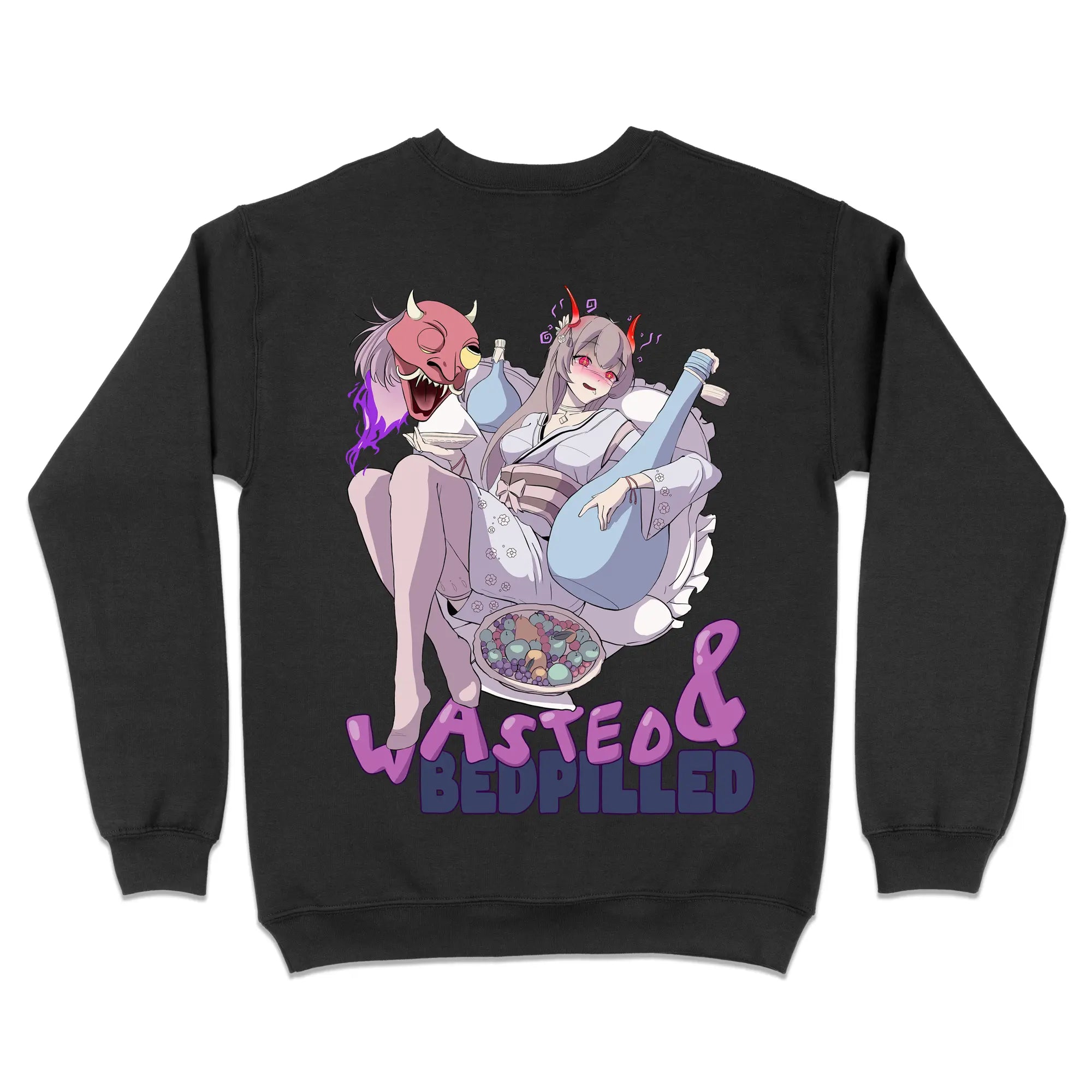 Wasted & Bedpilled Gen1 [Backprint] // Sweatshirt