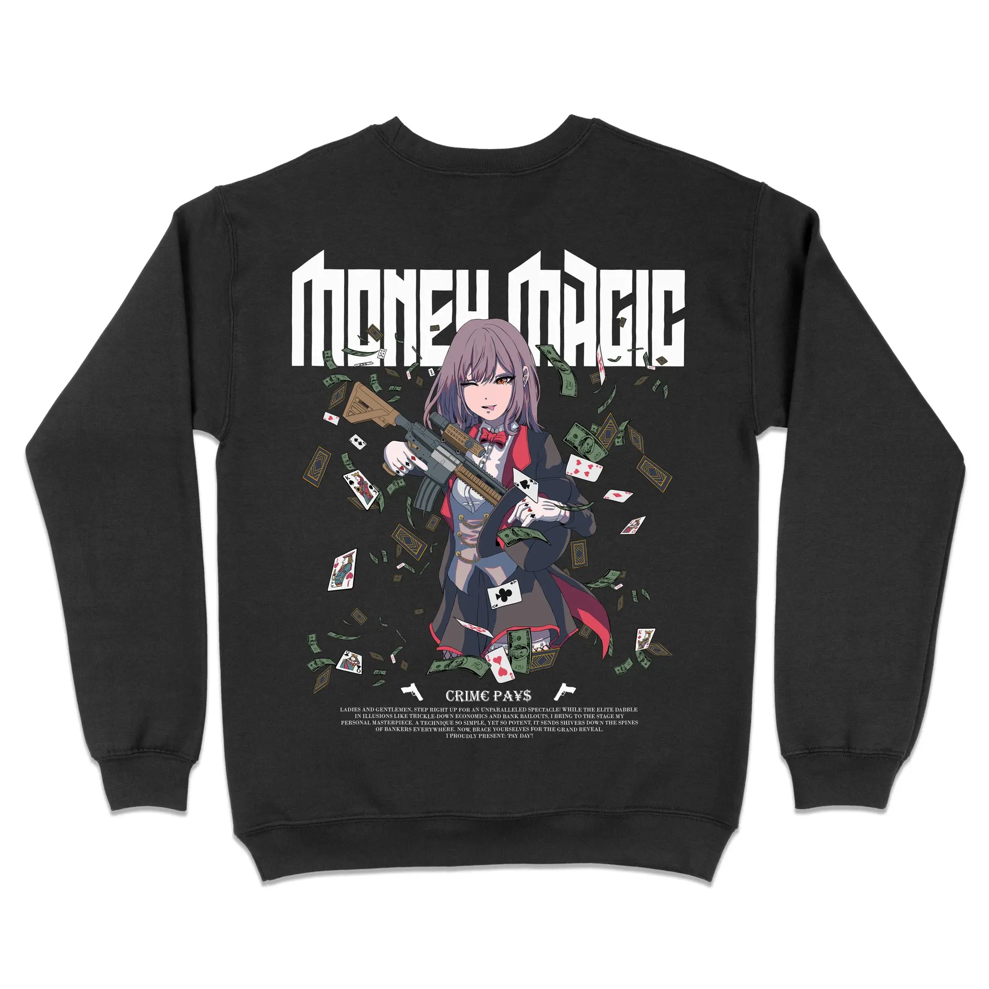 Mahou Shoujo Money Magic Gen2 [Backprint] // Sweatshirt