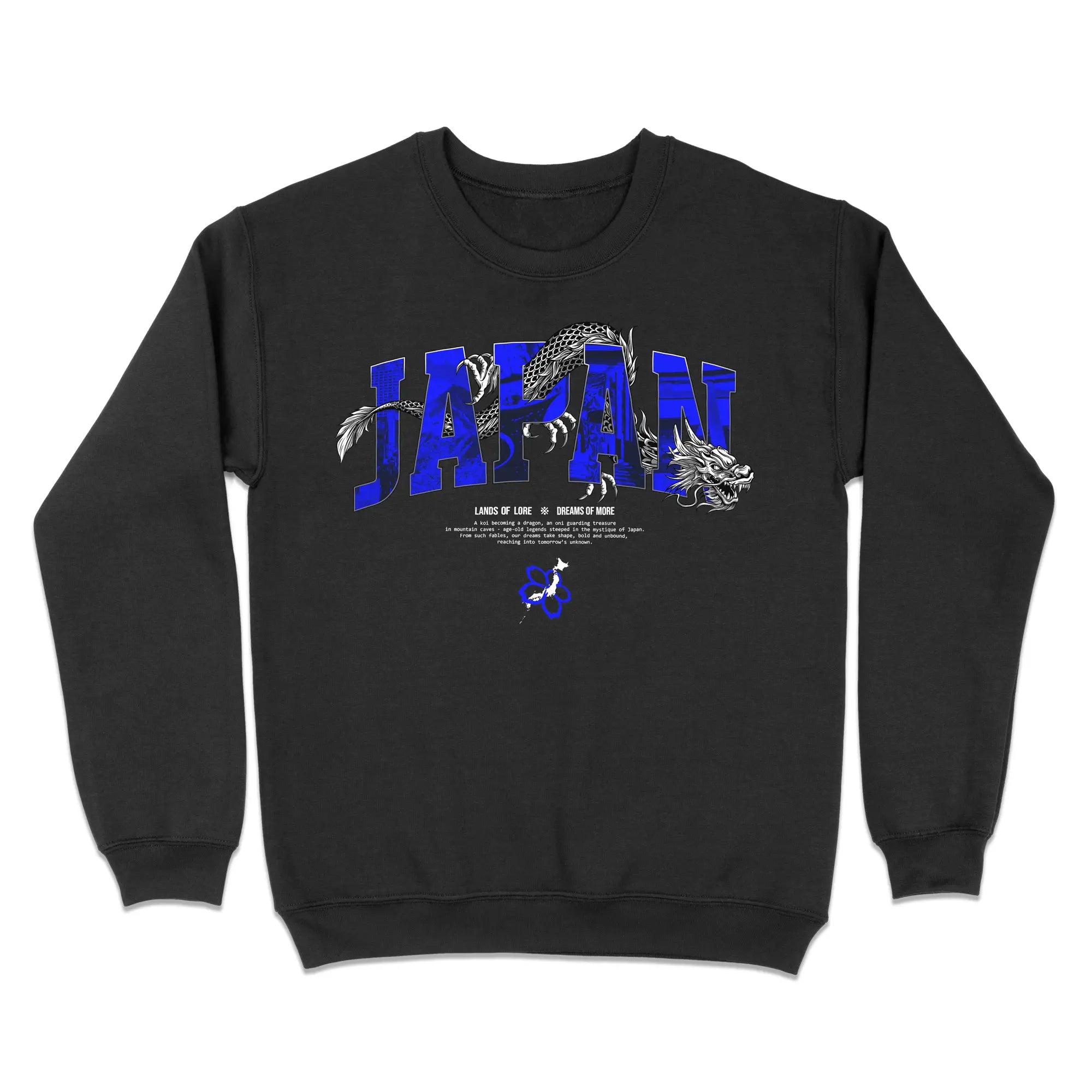 Japan Lands Of Lore Blue // Sweatshirt