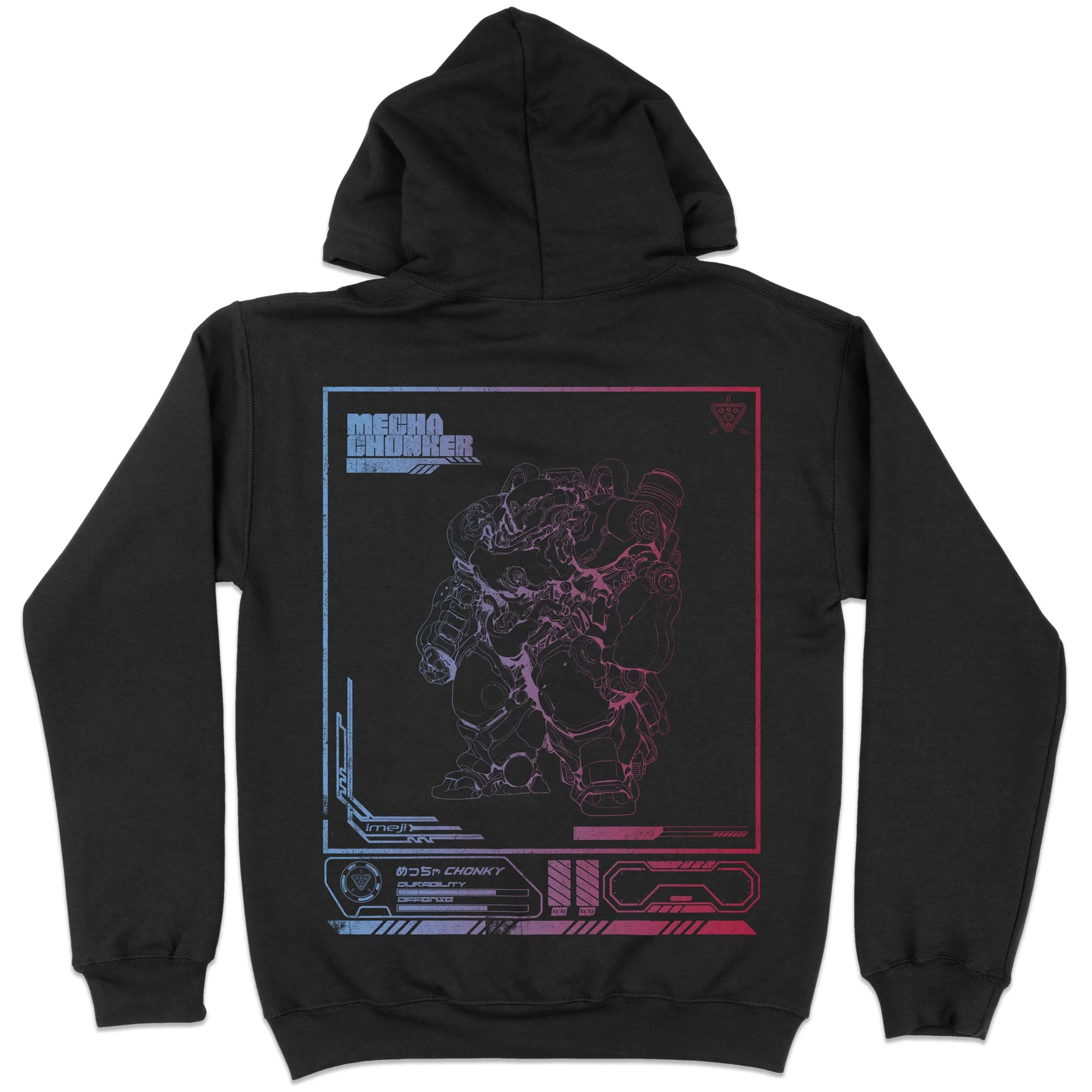 Mecha Chonker Color [Backprint] // Hoodie