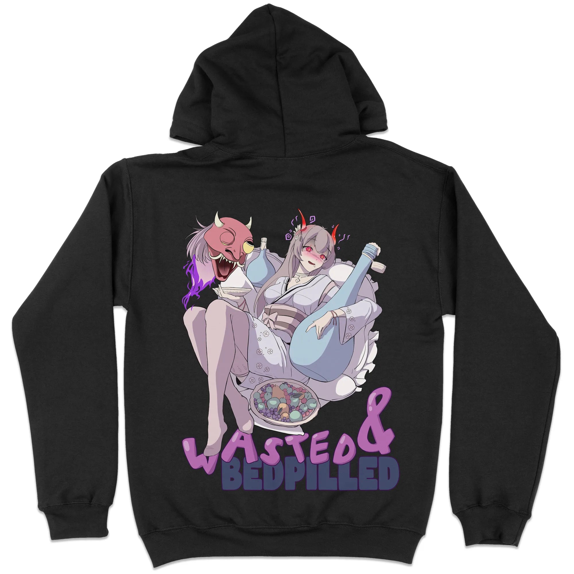 Wasted & Bedpilled Gen1 [Backprint] // Hoodie