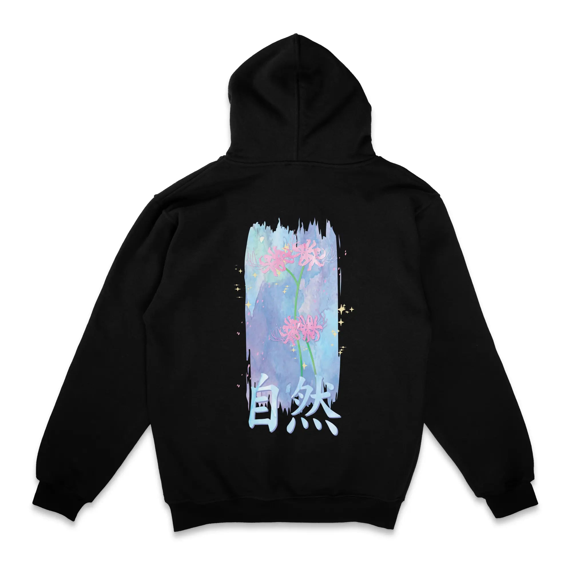 Dreamy Spider Lilies [Backprint] // Zip Hoodie