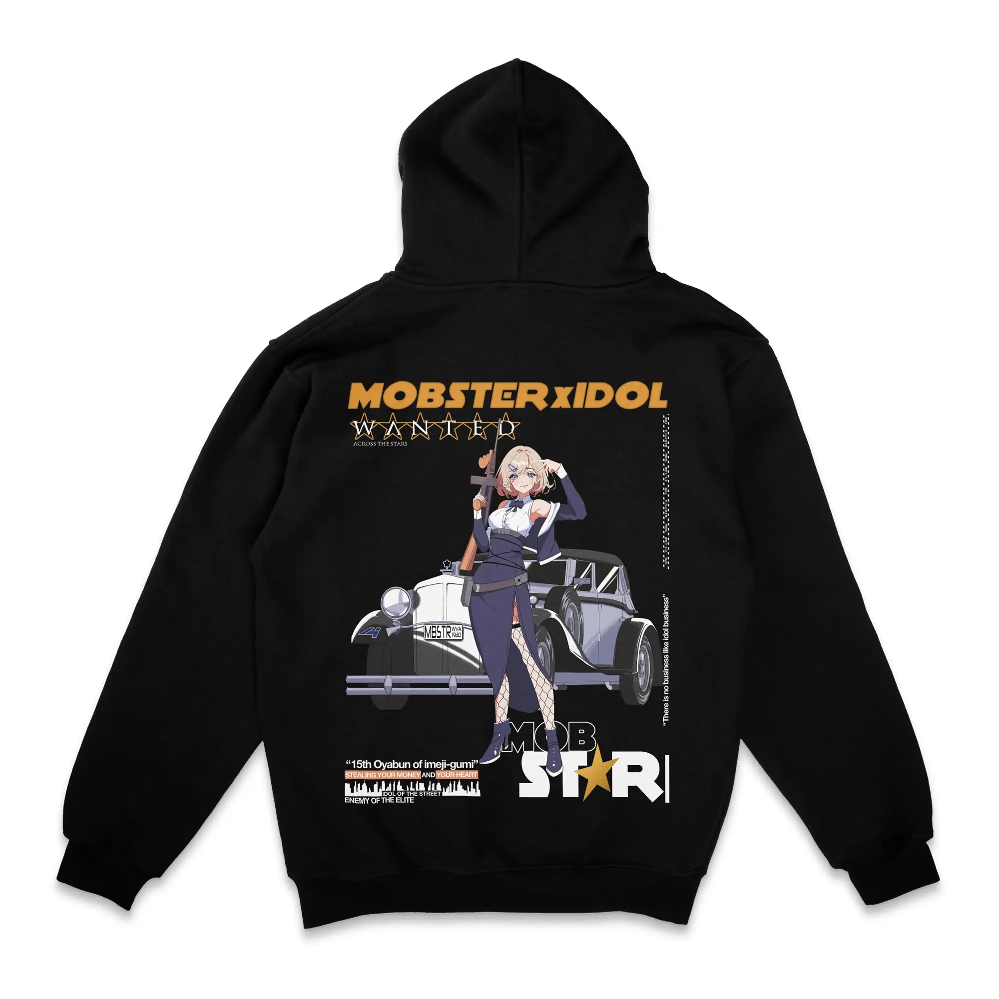 Mobstar Gen2 [Backprint] // Zip Hoodie