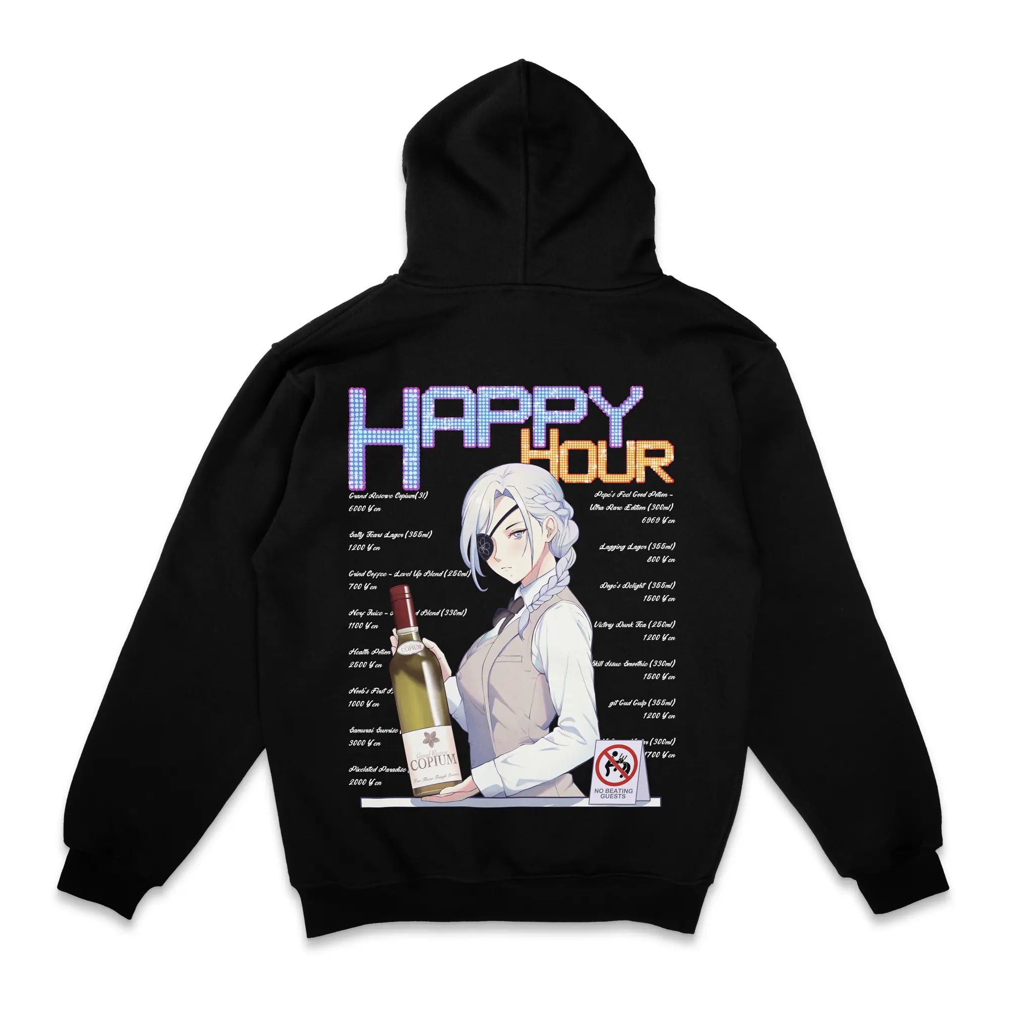 Happy Hour Gen2 [Backprint] // Zip Hoodie