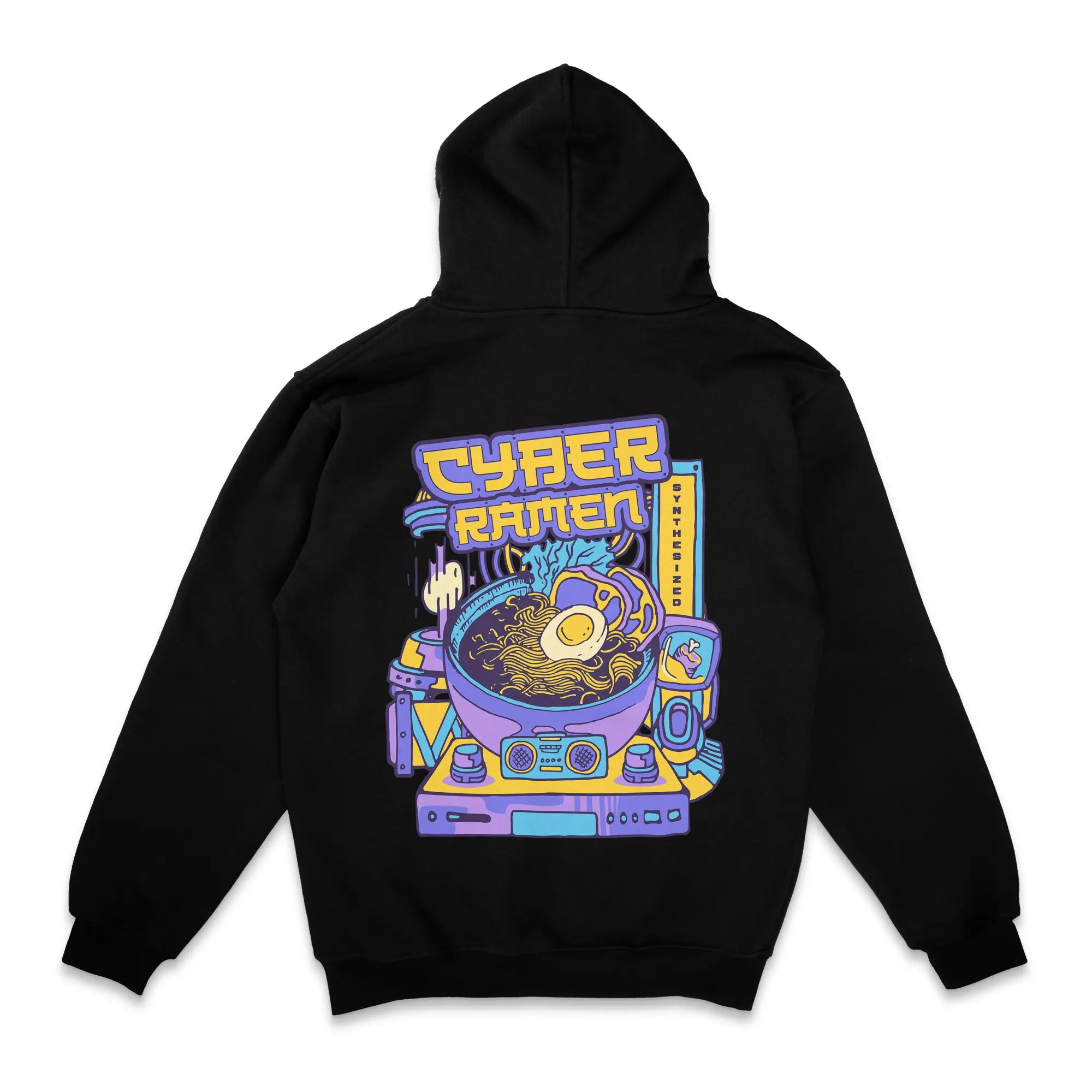 Cyber Ramen [Backprint] // Zip Hoodie