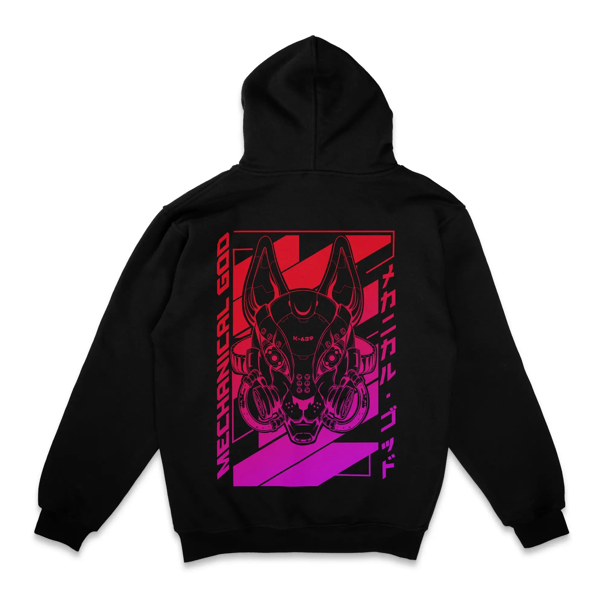 Mechanical God [Backprint] // Zip Hoodie