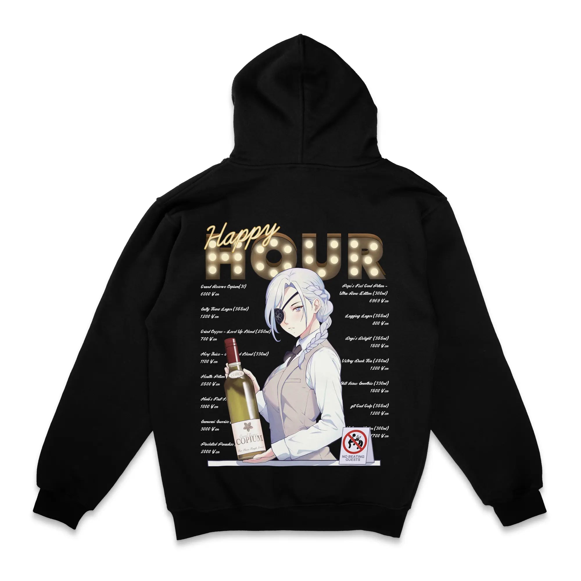 Happy Hour Gen1 [Backprint] // Zip Hoodie