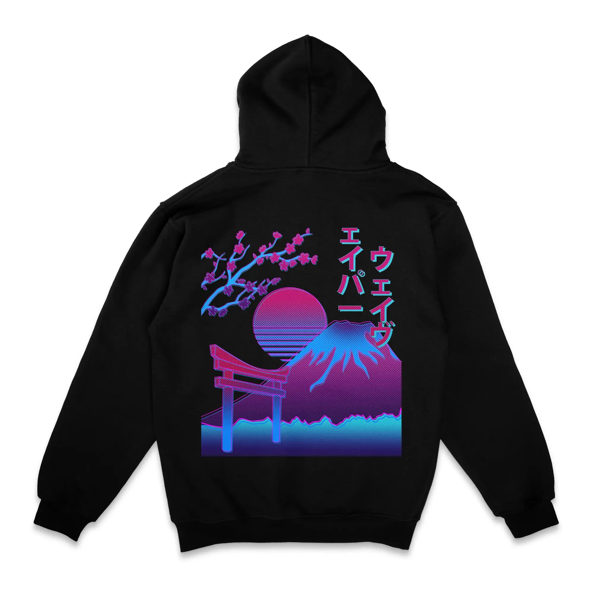 Mt. Vapor-Fuji Gen1 [Backprint] // Zip Hoodie