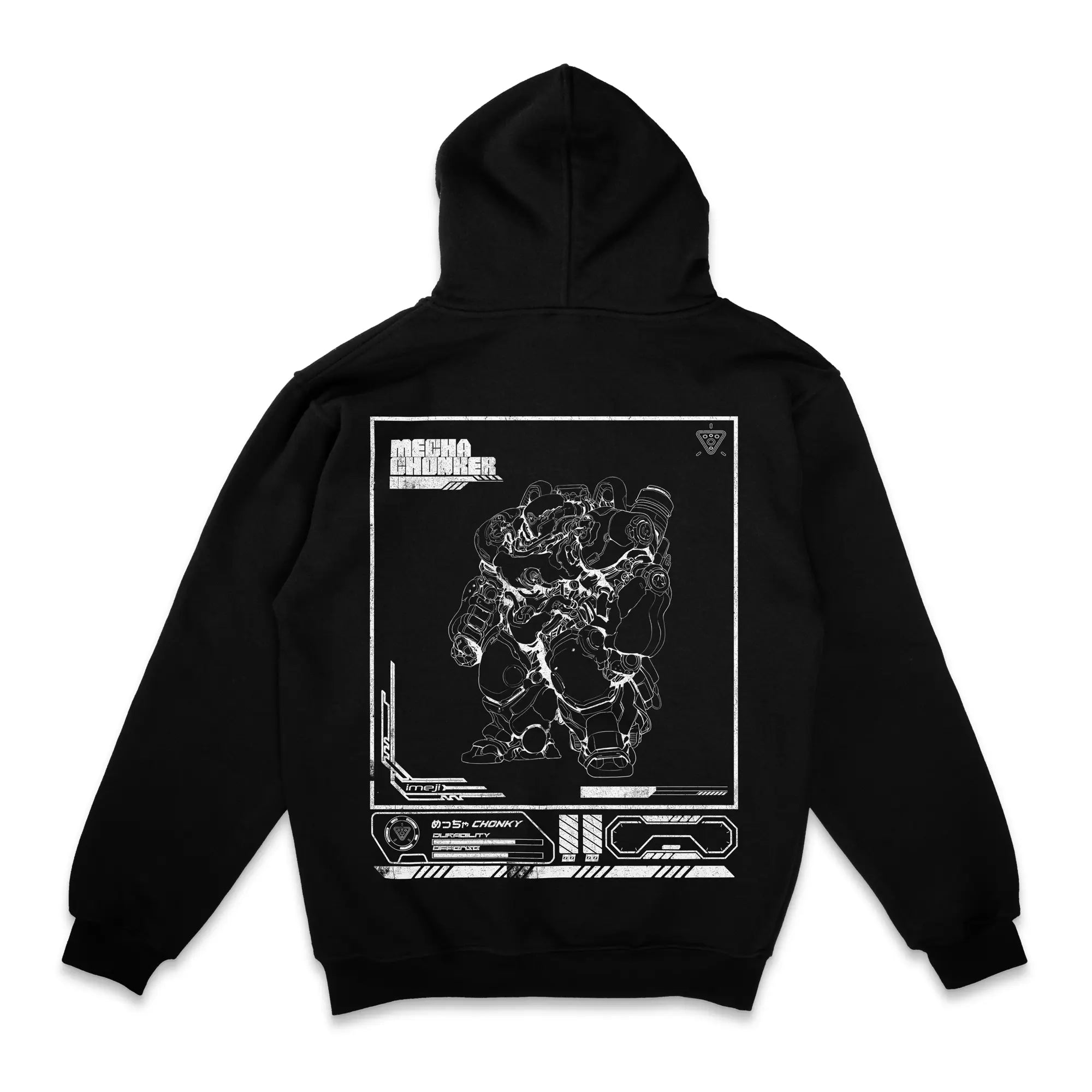 Mecha Chonker [Backprint] // Zip Hoodie