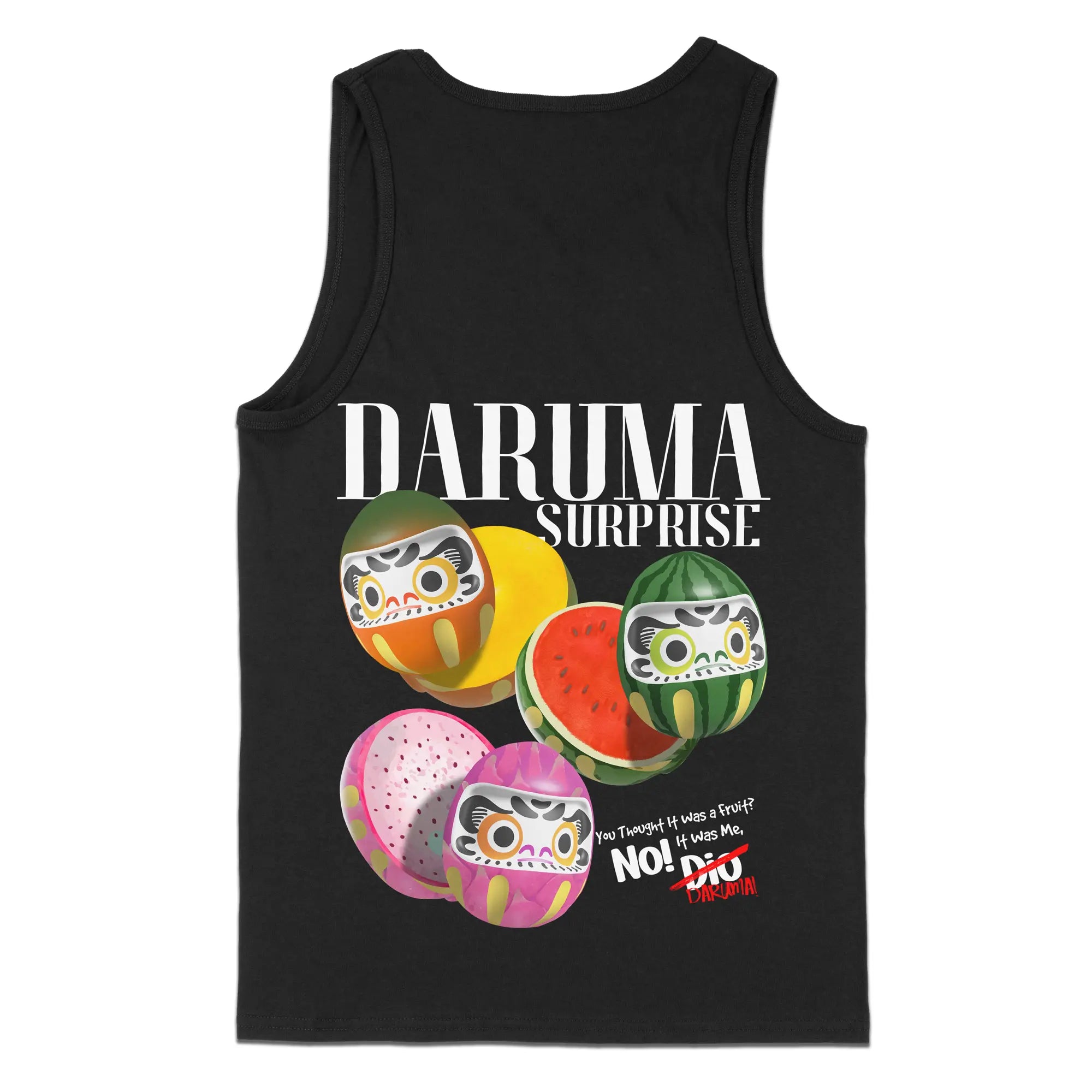 Daruma Surprise [Backprint] // Tanktop