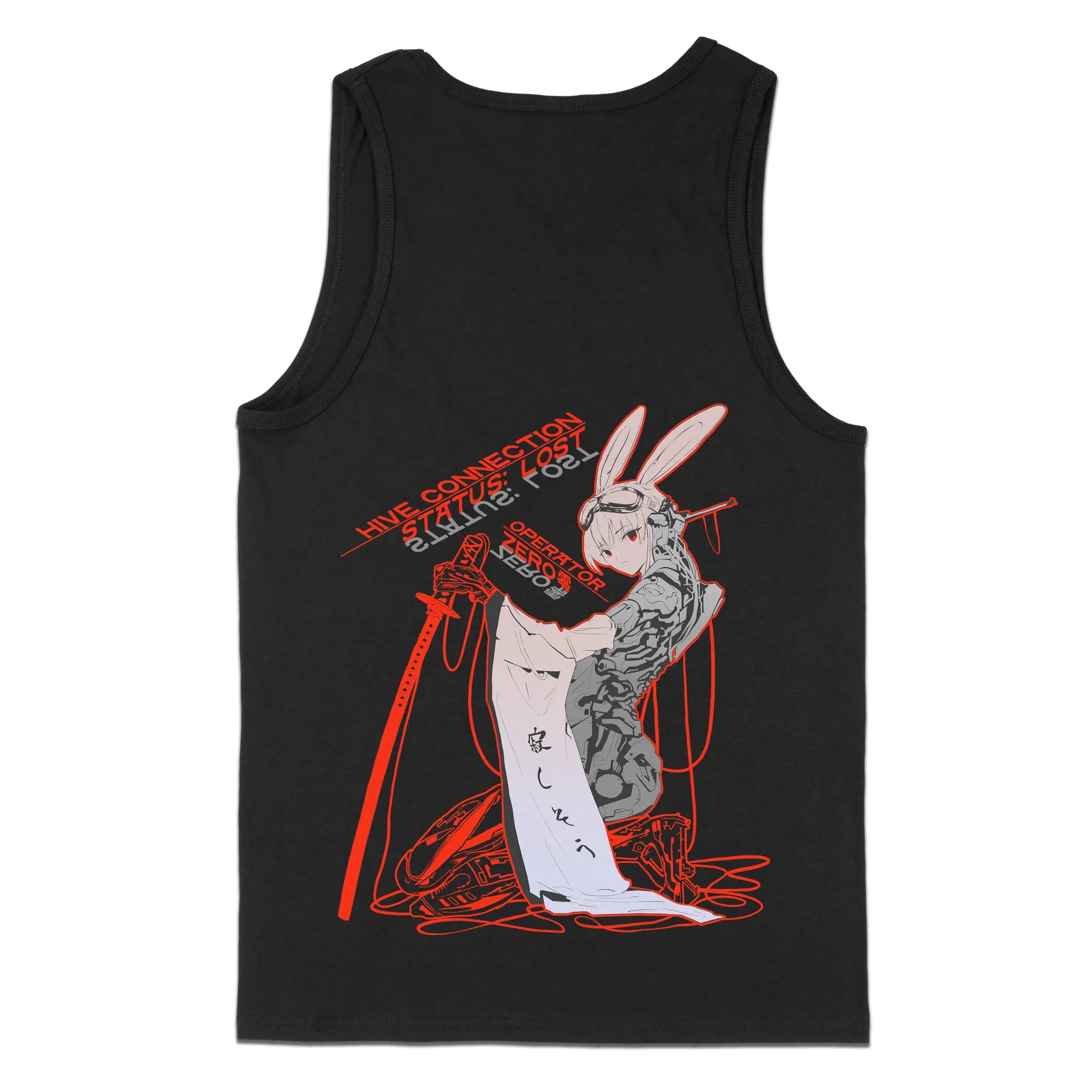 Operator Zero 零 Ruby [Backprint] // Tanktop