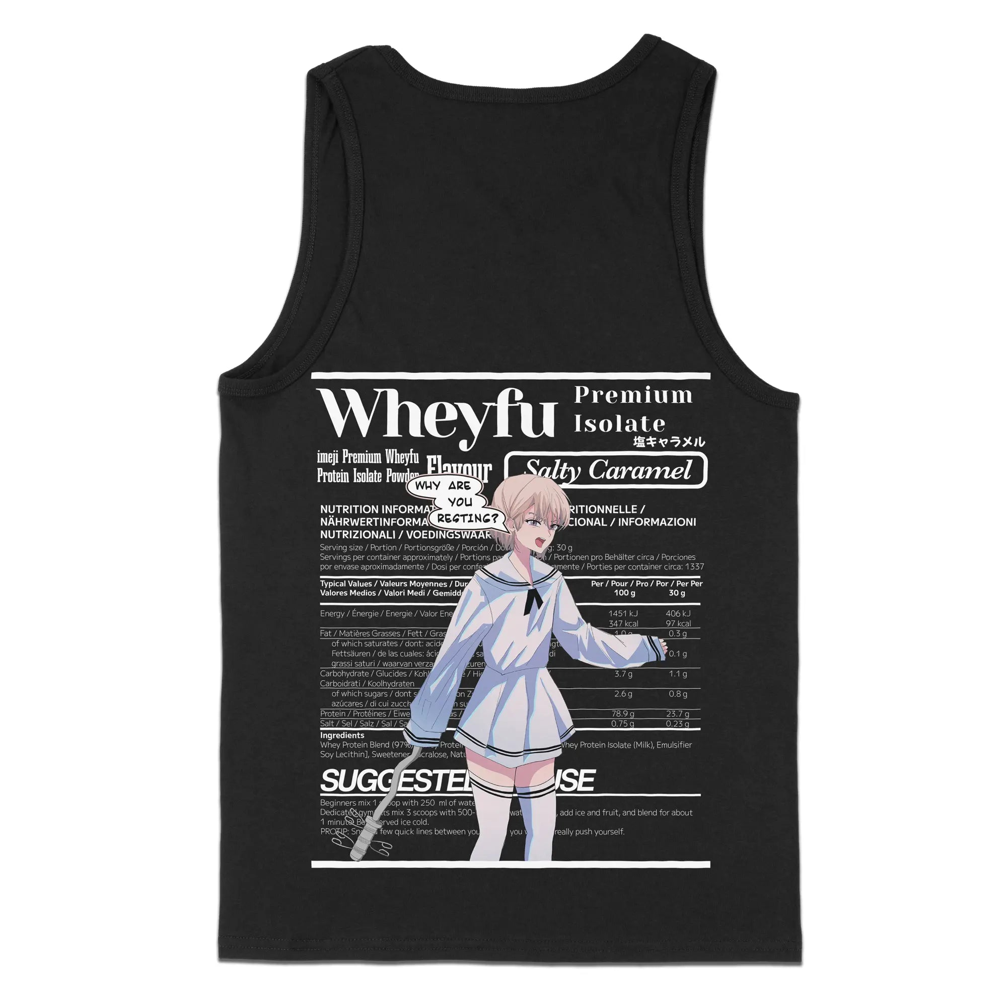 Wheyfu Salty Caramel Gen1 [Backprint] // Tanktop