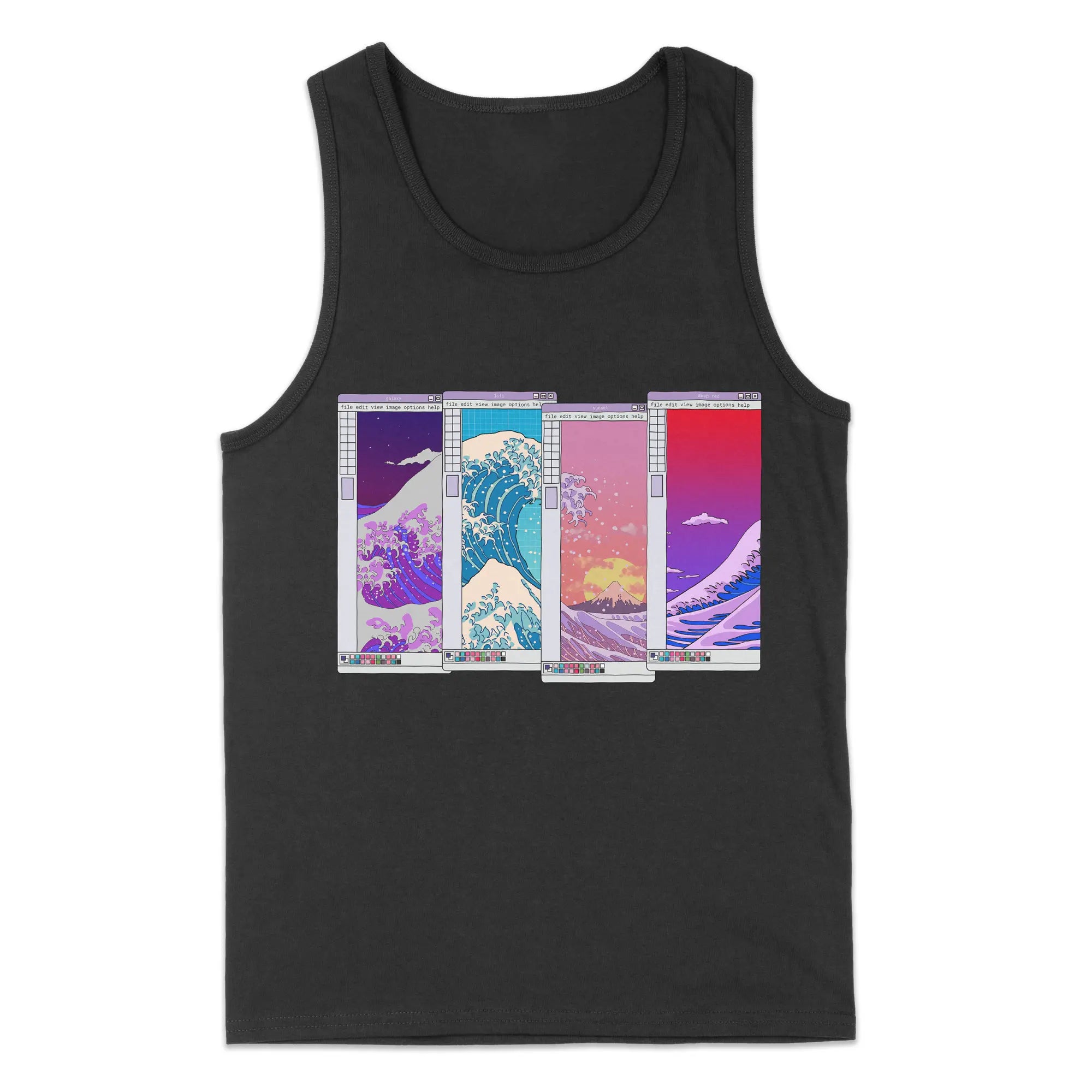 Great Wave Off LoFi // Tanktop