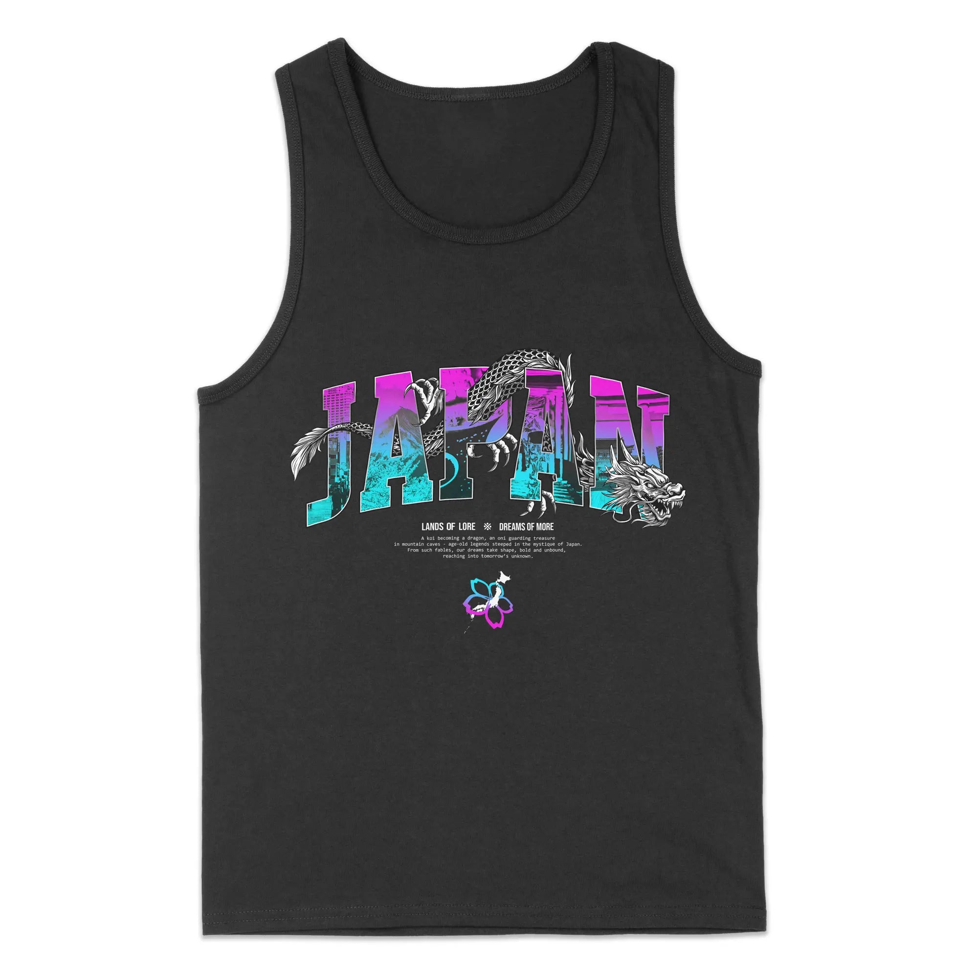 Japan Lands Of Lore Purple Grad // Tanktop