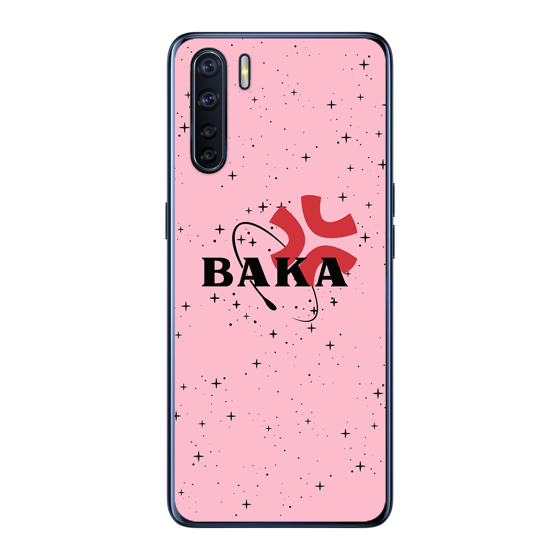 Baka Logo Pink Gen1 // Oppo Case