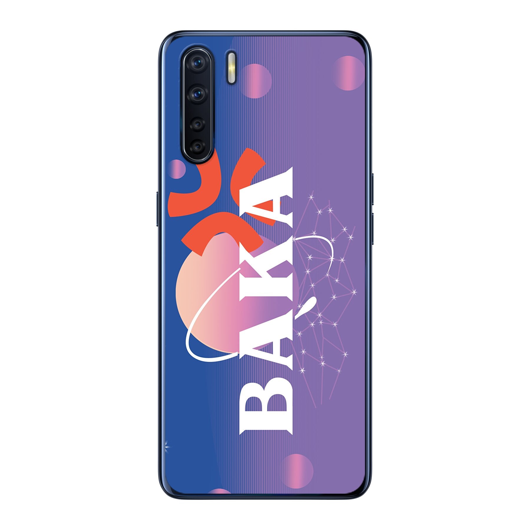 Baka Logo Vaporwave Gen2 // Oppo Hülle