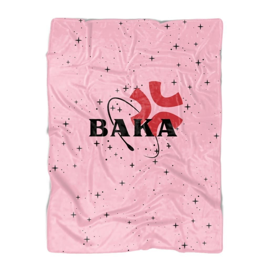 Baka Logo Pink Gen2 // Blanket (Premium)