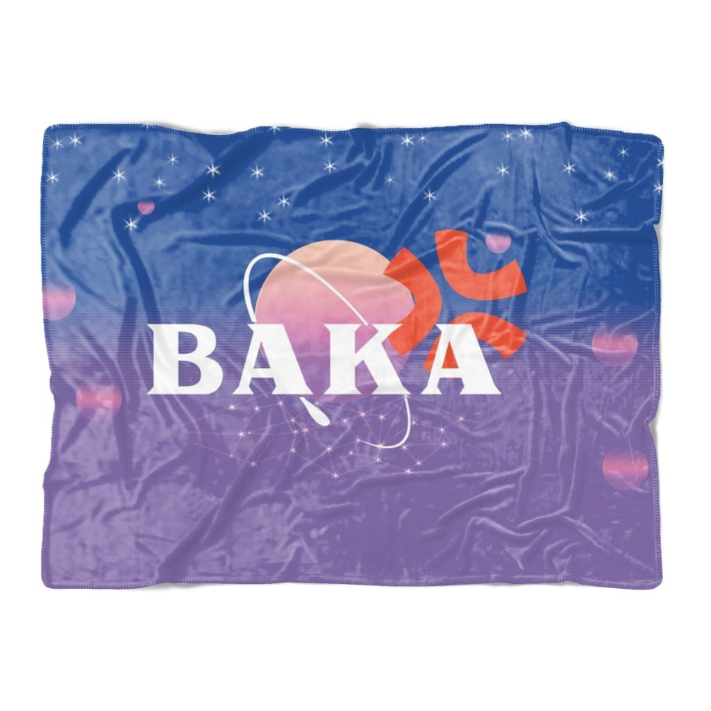 Baka Logo Vaporwave Gen1 // Blanket (Premium)